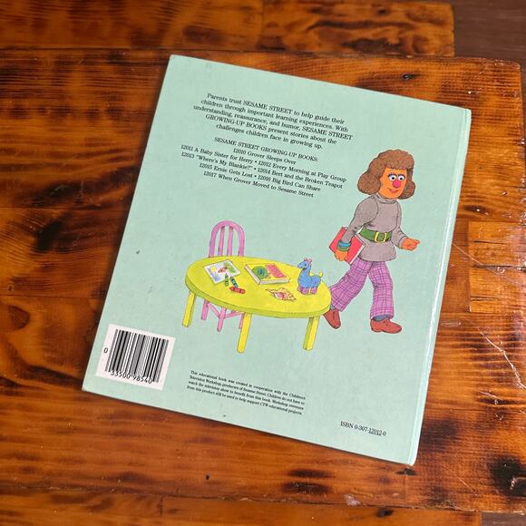 Vintage 1984 Sesame Street Every Morning At Play Group Hardcover Book - Picture 9 of 10